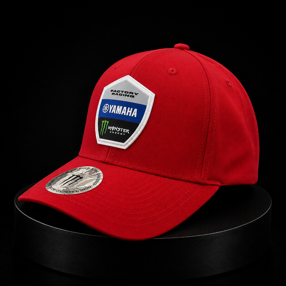 Gorra Yamaha Monster Energy Factory Racing Roja