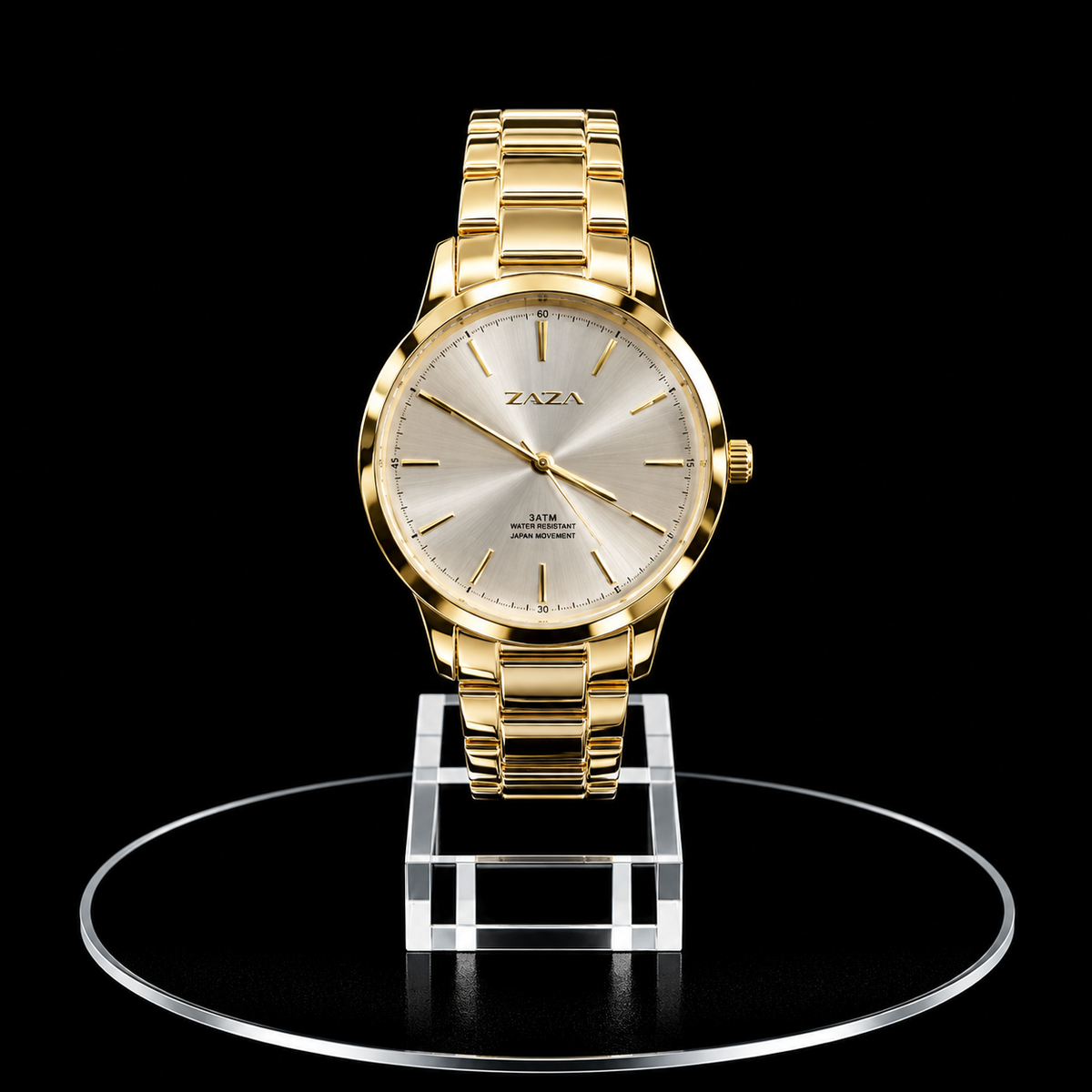 Reloj Razza Dorado Minimalista con Esfera Champagne