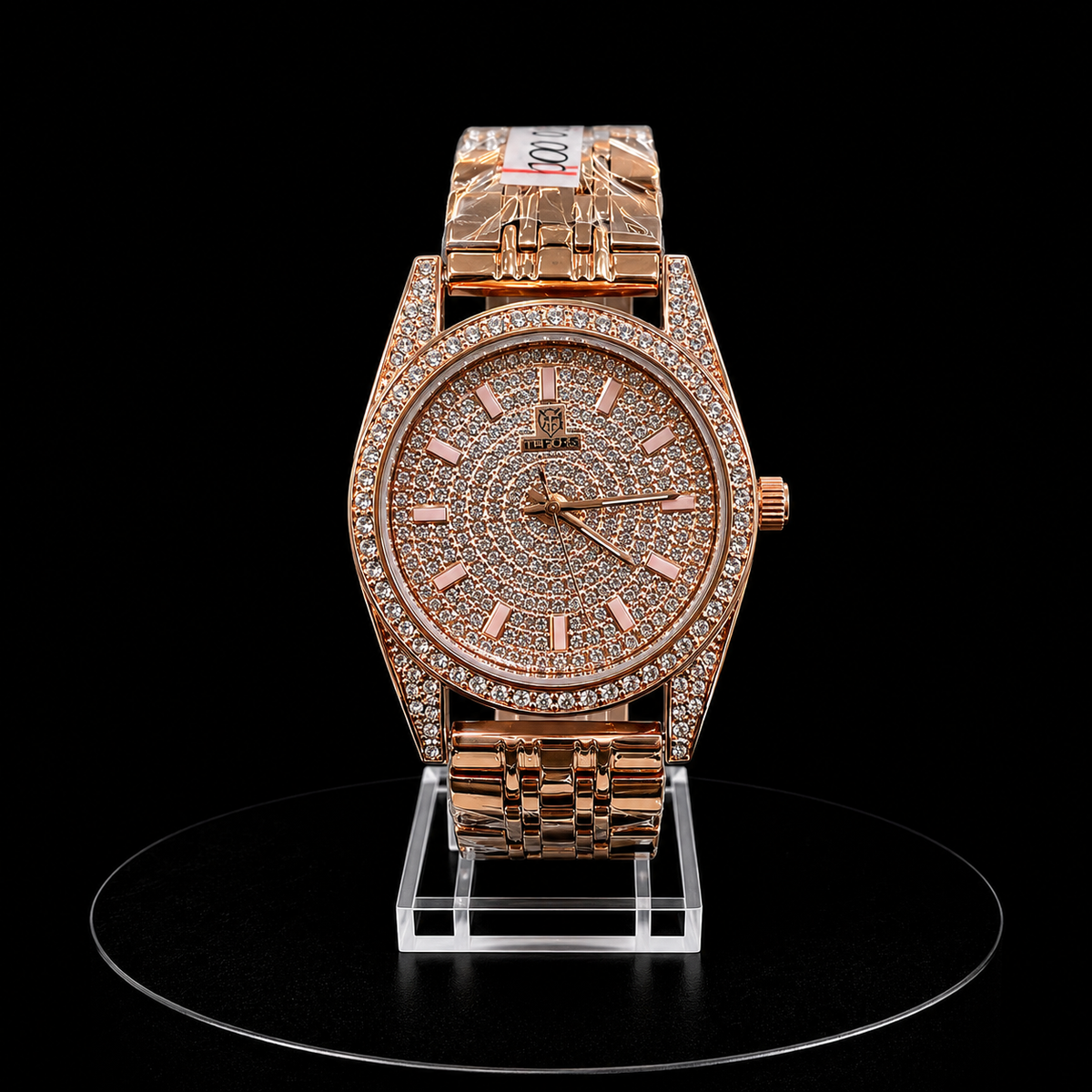Reloj G-Fox Rose Gold Ice con Cristales