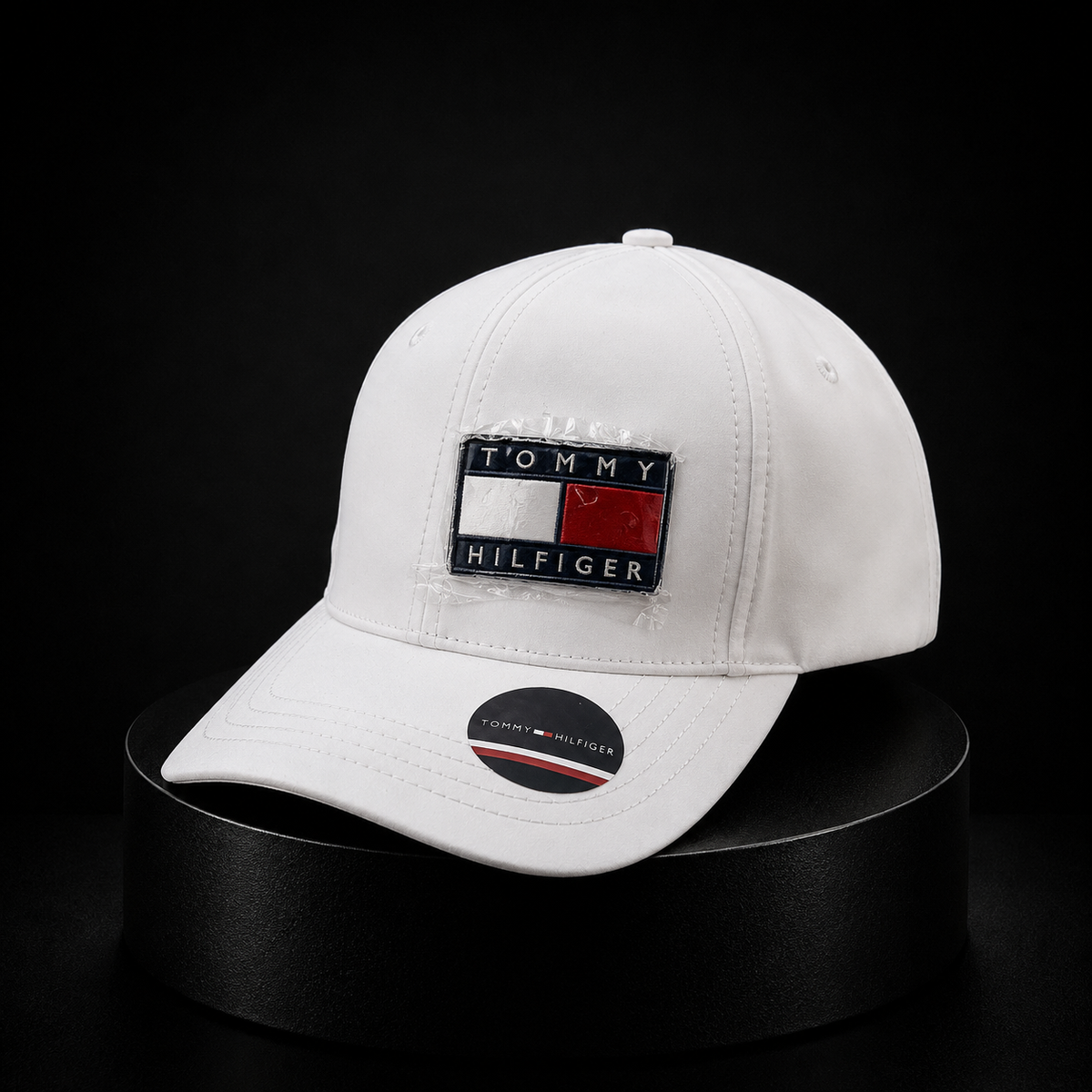 Gorra Tommy Hilfiger Blanca Premium con Logo Frontal Clásico