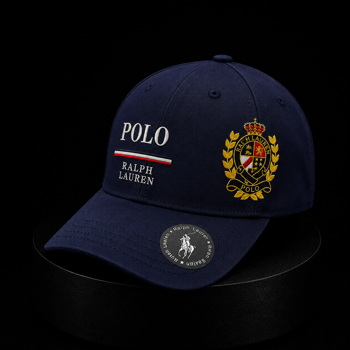 Gorra Polo Ralph Lauren Azul Marino Premium con Logo Bordado