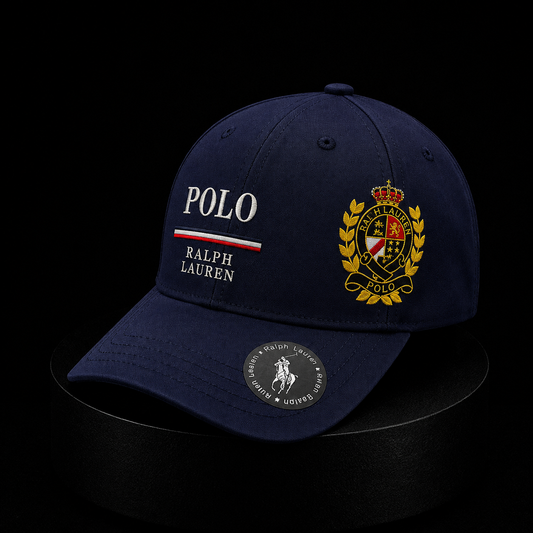 Gorra Polo Ralph Lauren Azul Marino Premium con Logo Bordado