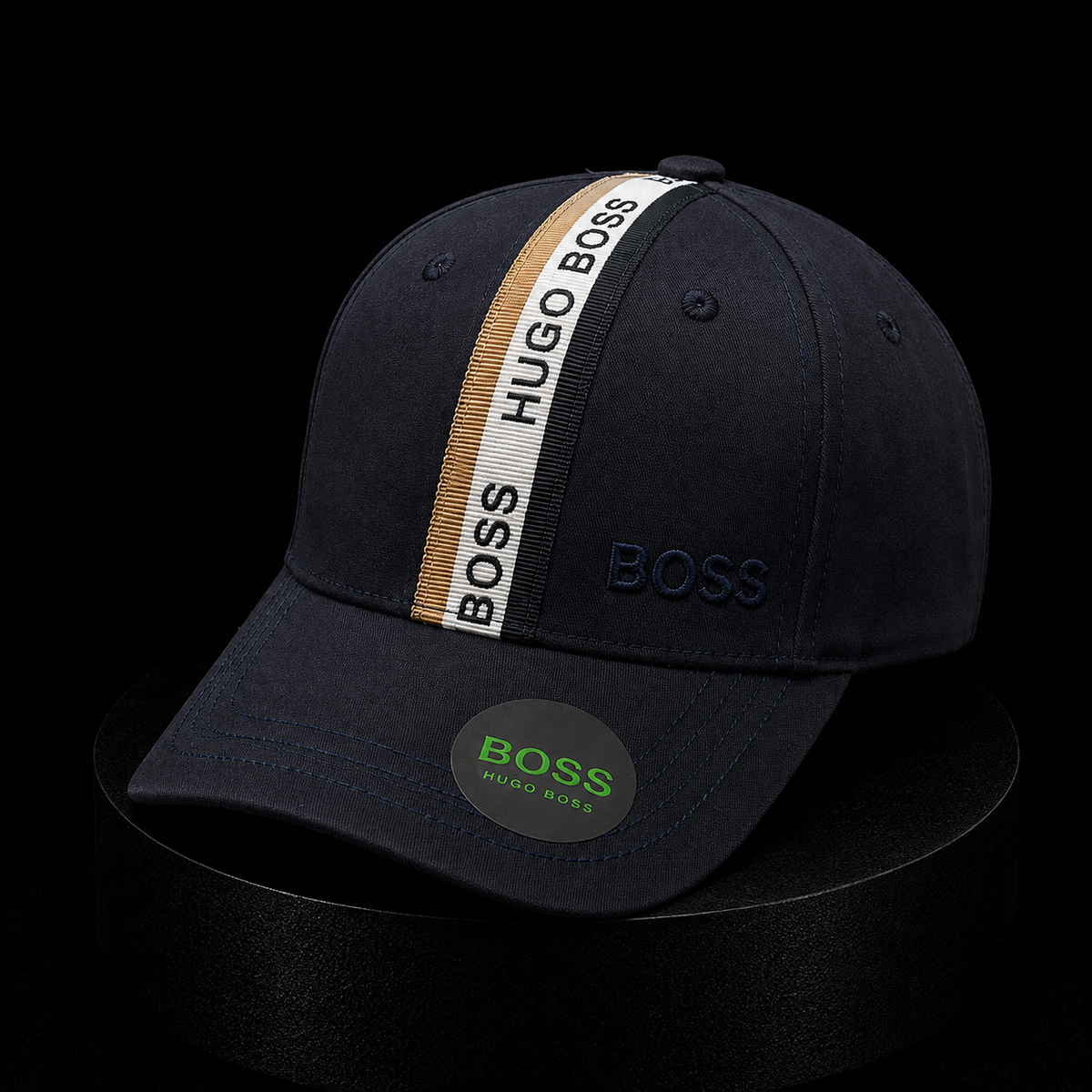 Gorra BOSS Azul Marino con Cinta Logo