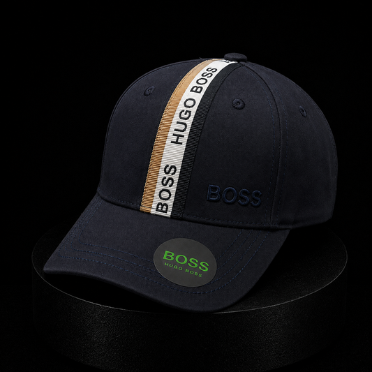 Gorra BOSS Azul Marino con Cinta Logo