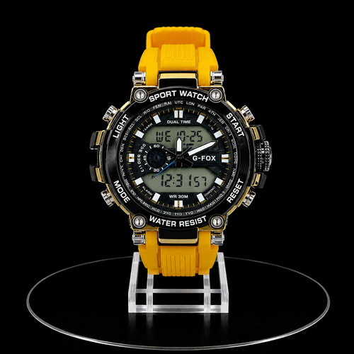 Reloj G-Fox Sport Watch Amarillo Digital-Análogo