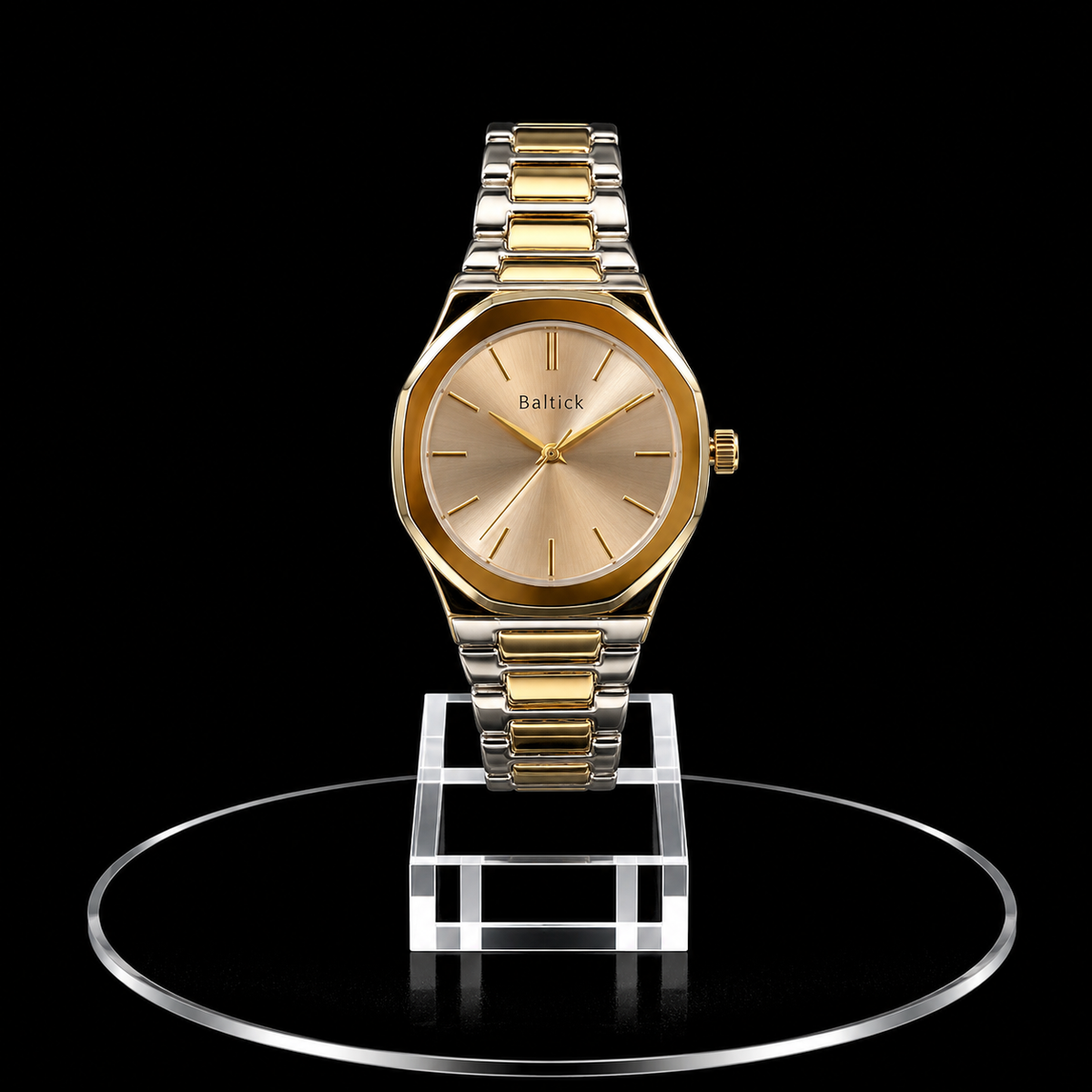 Reloj Baltick Dorado Minimalista con Esfera Champagne