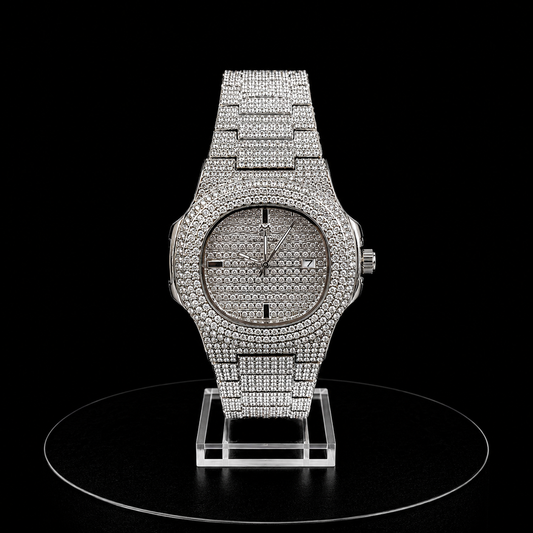 Reloj G-Fox Plateado Ice con Cristales
